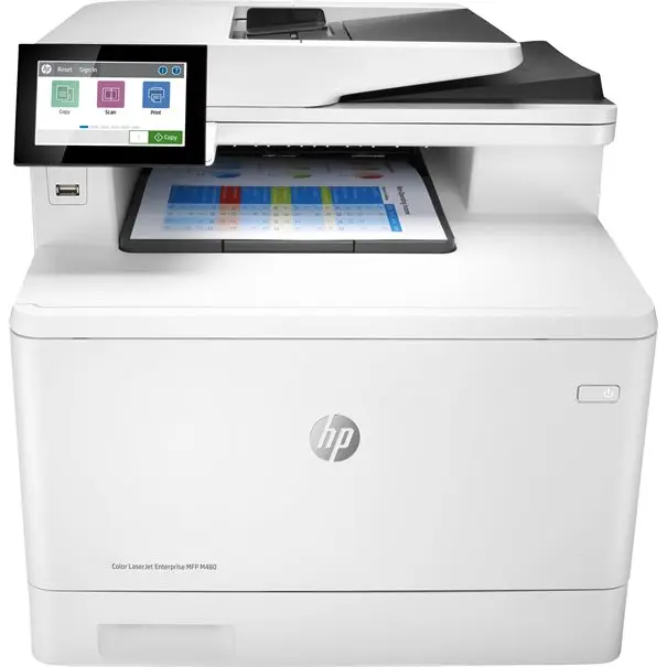 HP Color LaserJet Enterprise MFP M480 f (4in1) 4in1; Farbe; Laser; bis zu 27 Seiten/Min.