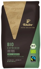 Tchibo Café "Vista Bio Espresso", en grain