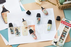 STABILO Surligneur BOSS MINI Naturevibes, étui carton de 5