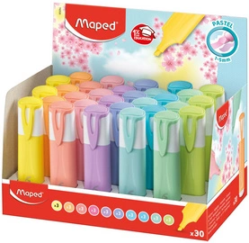 Maped Surligneur FLUO'PEPS PASTEL, présentoir de 30
