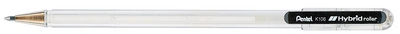 Pentel Stylo roller à encre gel Hybrid roller K108, blanc