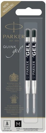 PARKER Recharge QUINK gel, tracé: M, blister de 2, bleu
