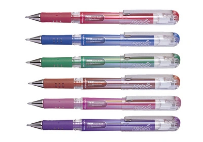 Pentel Roller encre gel K230, présentoir, assorti
