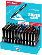 uni-ball Stylo roller encre JETSTREAM SX210,présentoir de 72