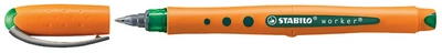 STABILO Stylo roller worker fine, rouge