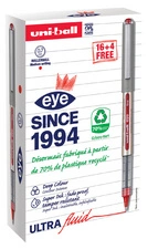 uni-ball Stylo roller eye fine UB157E, VALUE PACK, bleu