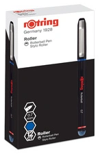 rotring Stylo roller Rollerball, largeur tracÃ©: 0,7 mm, noir