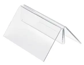 deflecto Support pour cartes et brochures, transparent