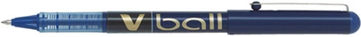PILOT Stylo roller V Ball 1.0, pointe mÃ©tal, noir