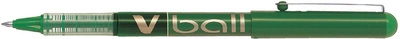 PILOT Stylo roller V Ball VB7, pointe mÃ©tal, noir