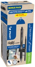 PILOT Stylo roller FRIXION BALL CLICKER 07, BONUS PACK