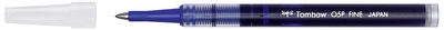 TOMBOW Recharge pour roller Ã  encre, 0,5 mm, bleu