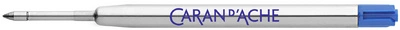 CARAN D'ACHE Recharge pour stylo roller, F, bleu