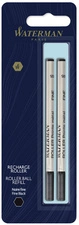 WATERMAN Recharge pour stylo roller, tracÃ©: F, bleu