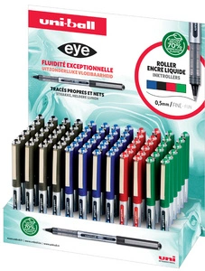 uni-ball Stylo roller eye micro UB150E, prÃ©sentoir de 72