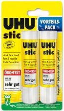 UHU Bâton de colle stic, blister 2 x 21 g Pack promo