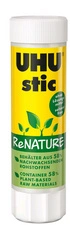 UHU Bâton de colle stic ReNATURE, sans solvants, 4 x 21 g