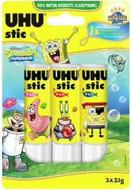 UHU Bâton de colle stic Bob l'éponge, 2 x 21 g, blister