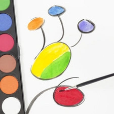 LEFRANC BOURGEOIS Pastilles de Gouache, boîte de 12