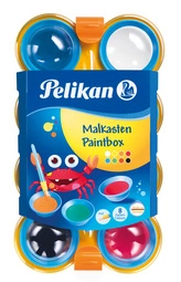 Pelikan Boîte de peinture pour enfants, 8 couleurs