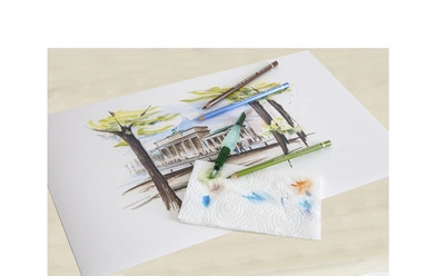 FABER-CASTELL Pinceau à réservoir d'eau "Water Brush", fine