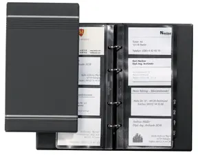 DURABLE Pochette pour cartes de visite, pour 8 cartes