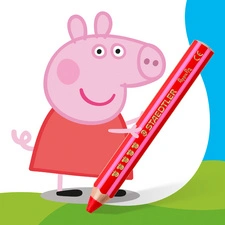 STAEDTLER Crayon de couleur Noris junior Peppa, étui de 12