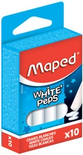 Maped Craie pour tableau WHITE'PEPS, rond, blanc
