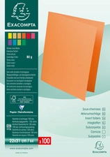 EXACOMPTA Sous-chemise ROCK'S, 220 x 310 mm, vert sapin