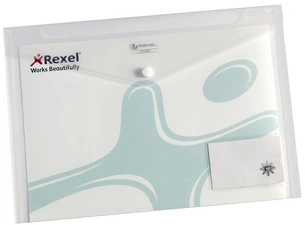 Rexel Pochette à documents, A4, PP, transparent