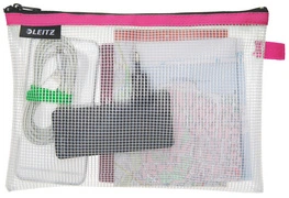 LEITZ Pochette à fermeture zip WOW Traveller, M, noir