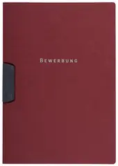 Oxford clip-fix Bewerbungsmappe job-excellent, bordeaux