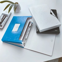LEITZ Trieur ménager WOW, A4, PP, 6 compartiments, rose