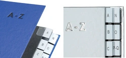 PAGNA classeur à compartiments Color, format A4, A - Z, 24
