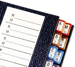 emey Trieur Tri-classeur série 11, A4, 24 compartiments,noir