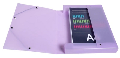 EXACOMPTA Boîte de classement Chromaline Pastel, A4, assorti