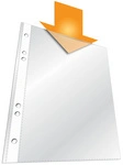 DURABLE Pochette perforée, A5, PP, transparent, 0,05 mm