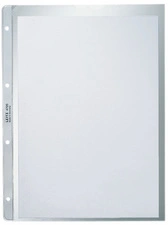 LEITZ Pochette perforée extra solide, format A4, PP, 0,13 mm