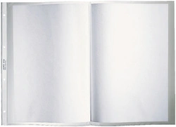 LEITZ Pochette perforée, A3 portrait, PP, grainé, 0,13 mm