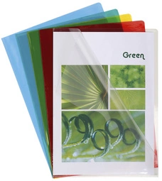 EXACOMPTA Pochette coin, A4, PVC, 0,13 mm, transparent