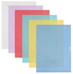Oxford Pochettes coin Fard'Liss, A4, PVC 0,20 mm, rouge