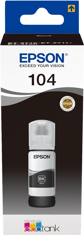 Epson 104 Noir(e) Cartouche d'encre (C13T00P140)