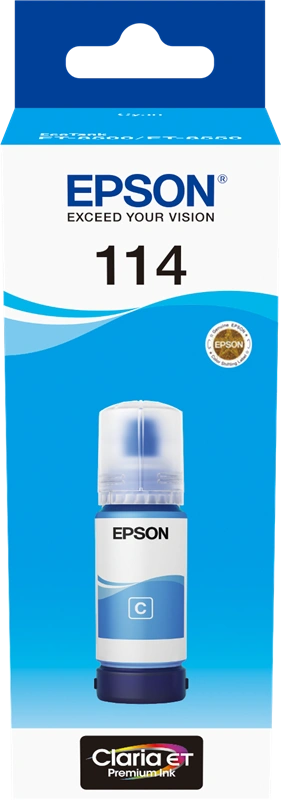 Epson 114 Cyan Cartouche d'encre (C13T07B240)