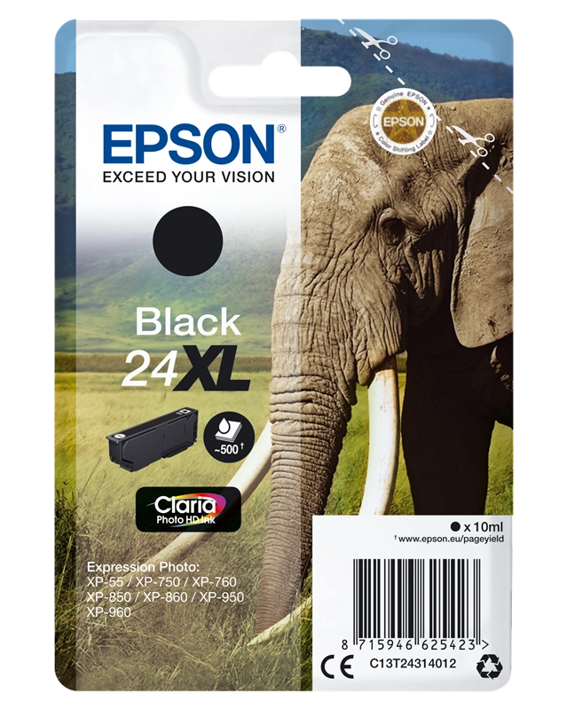 Epson 24 XL Noir(e) Cartouche d'encre (C13T24314012)