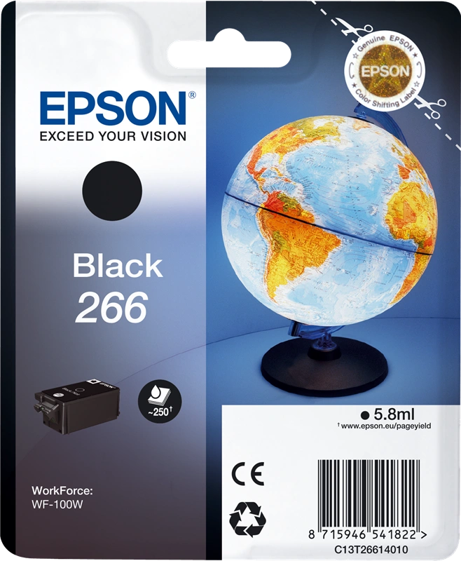 Epson 266 Noir(e) Cartouche d'encre (C13T26614010)
