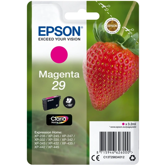 Epson 29 Magenta Cartouche d'encre (C13T29834012)