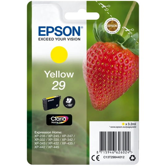 Epson 29 Jaune Cartouche d'encre (C13T29844012)