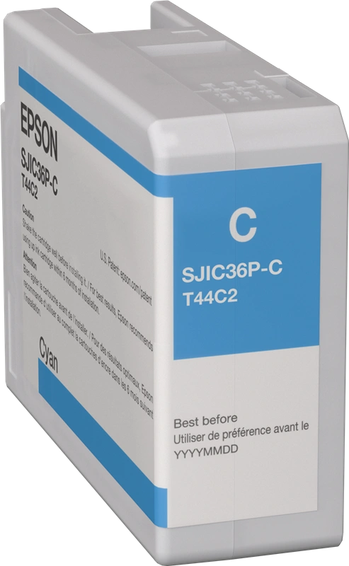 Epson SJIC36P-C Cyan Cartouche d'encre (C13T44C240)