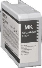 Epson SJIC36P-MK Noir (Matt) Cartouche d'encre (C13T44C540)