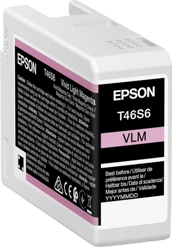 Epson T46S6 Magenta (brillant) Cartouche d'encre (C13T46S60N)